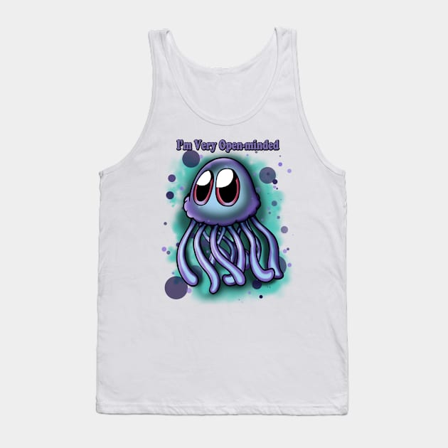 Jellyfish Tank Top by treasured-gift